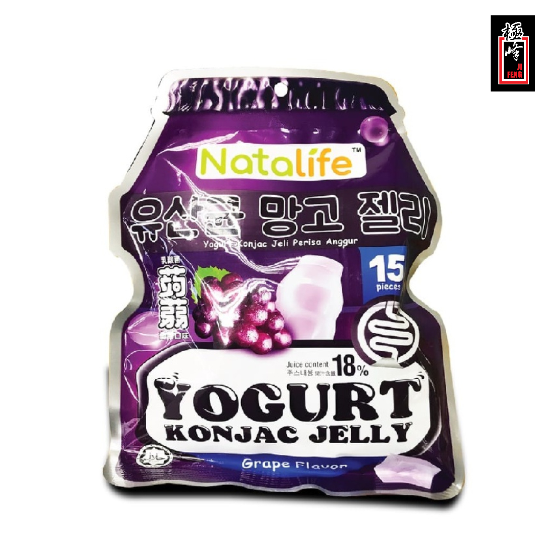 YOGURT KONJAC JELLY GRAPE FLAVOUR Ji Feng